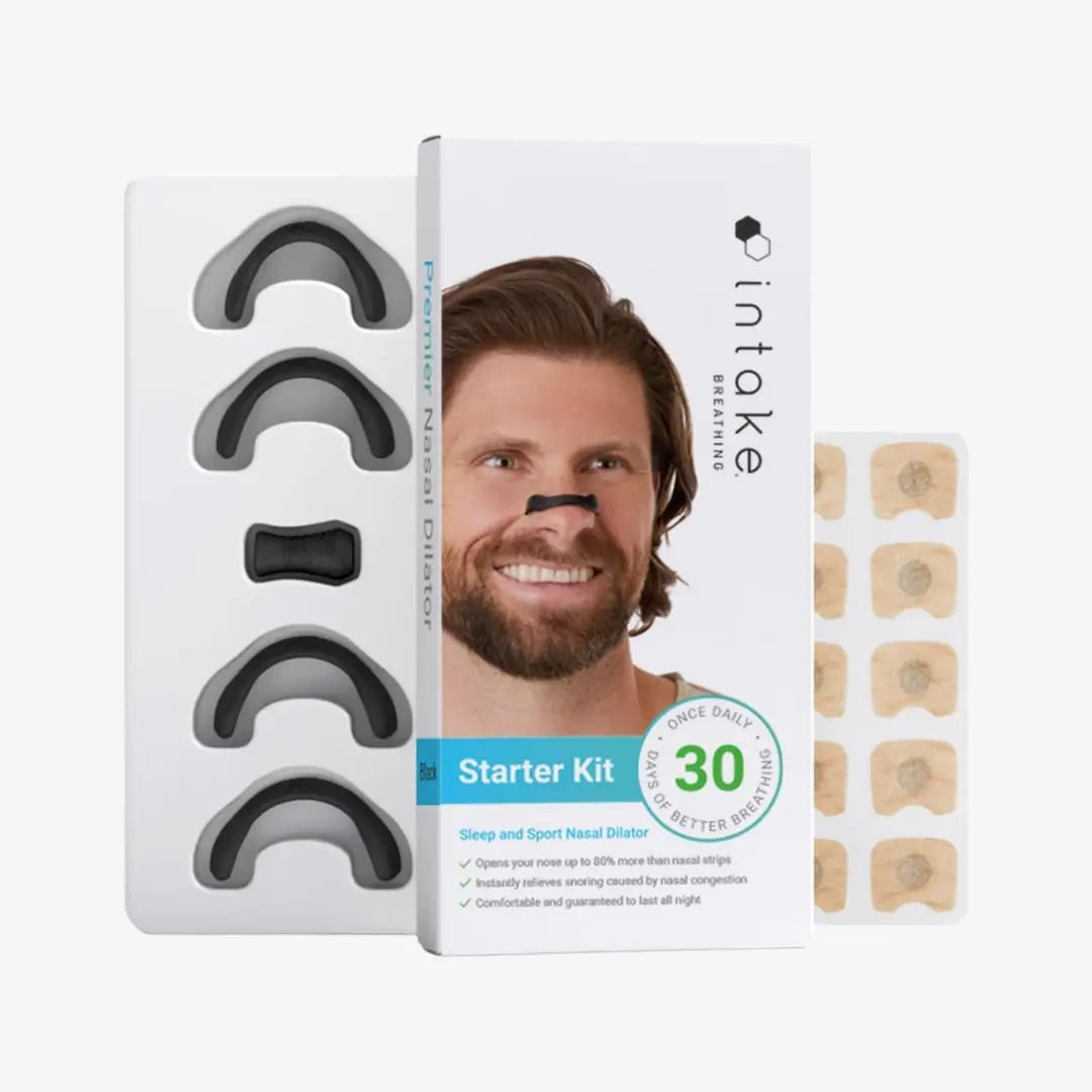 مجموعة Intake™ لدعم فتح مجرى الأنف