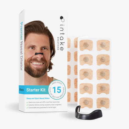 مجموعة Intake™ لدعم فتح مجرى الأنف