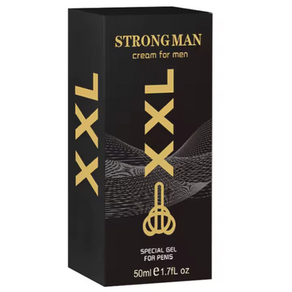 Strong Man XXL – كريم تعزيز الثقة والراحة, تكبير وتكثيف للرجال